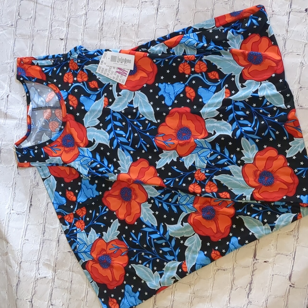 LuLaRoe Fourth of July Dani Dress, M, NWT